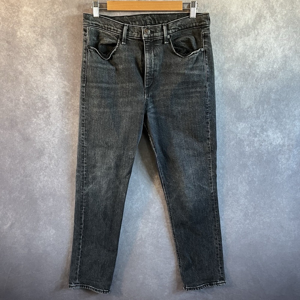 Rag & Bone Jeans Mens 30 Faded Black Slim‎ Fit W2569I447BK Bunny Denim Casual